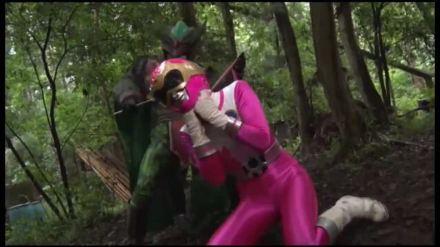 GHOV-081 Super Heroine Rangers Desperate Situation ~ Heroine Hunting! Targeted 4 squadron heroines~