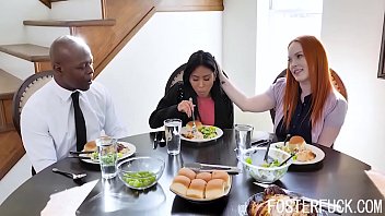 Asian Foster stepDaughter Gets Fucked By BBC stepDaddy- Ember Snow And Summer Hart