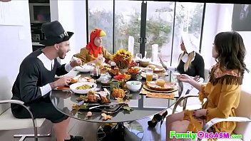 FamilyOrgasm – Medieval Stepfamily Stroking Orgy Thanksgiving