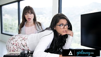 GIRLSWAY – Angry Dominant Boss Needs Incompetent Rookie IT Gina Valentina To Satisfy Her