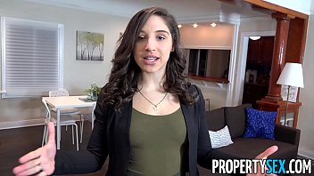 PropertySex – College student fucks hot ass real estate agent