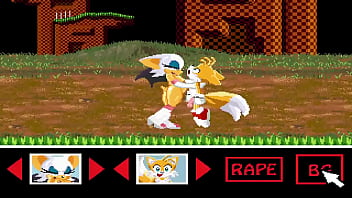 Tails well dominated by Rouge and tremendous creampie