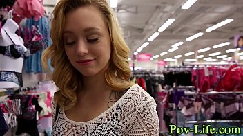 Teen gets pov creampied