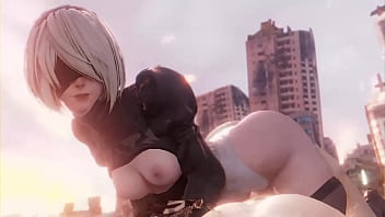 2B From NierAutomata Is Fucked