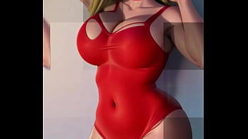 3d, Ai big booty thick girls cartoon quickie