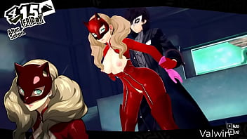 Ann Takamaki and Joker Dungeon Fuck – Persona 5 3D