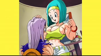 Bulma Rides Trunks