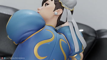 Chun-Li POV anal creampie