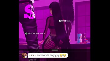 Hoodrats arguing on IMVU