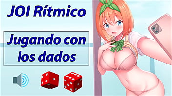 Interactive JOI. Masturbate exactly to the rhythm with this game in Spanish.