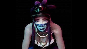 KDA Akali Rides a Monster