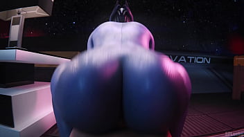 Liara’s Big Booty Rides A Cock – (Spluckytama)