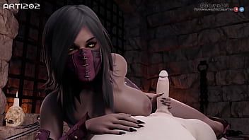 Mileena Handjob