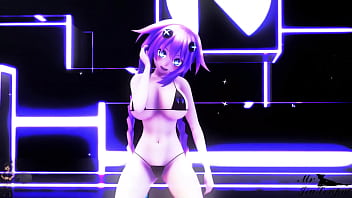 Purple heart hyperdimension neptune mmd baam