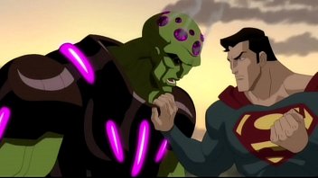 Superman Fucks Brainiac Ass To Skillet Hero