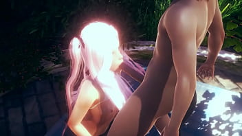 Two Sexy Hentai – woman having sex in a threesome – Japanese Asian Manga Anime Film Game Porn