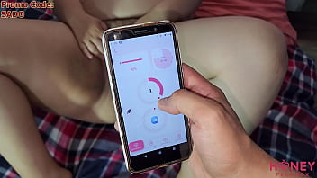 With his cellphone he can control this Honey Play Box vibrator to fuck my ass. Get 20% off with code: SADO